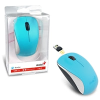 Genius NX-7000 Wireless Mouse Blue - 1200 DPI Ambidextrous Optical Genius NX-7000 Wireless Mouse Blue - 1200 DPI Ambidextrous Optical